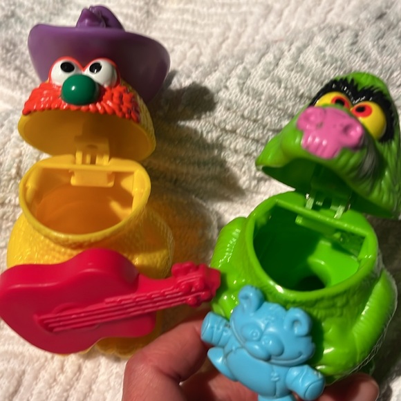 2 Muppet Workshop McDonald's Jim Henson 1994 happy meal WHAT NOT #4 + MONSTER #3 - Picture 6 of 11